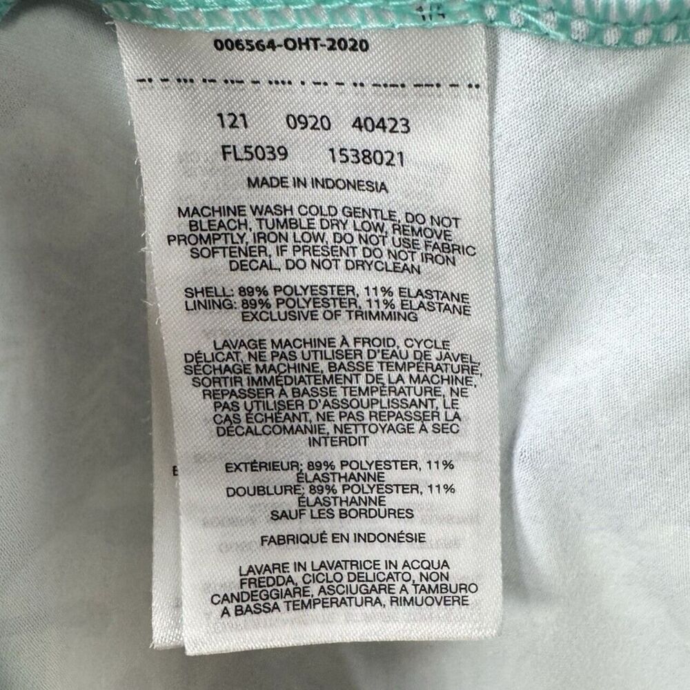Columbia Sundress Size S Blue Floral Freezer III UV Protection Tropical Beach - Picture 9 of 11